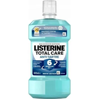 Ústní voda LISTERINE ÚSTNÍ VODA TOTAL CARE OCHRANA DÁSNÍ 6V1 600 ML
