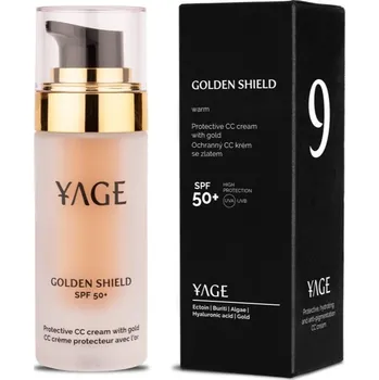 Yage Ochranný CC krém se zlatem a SPF 50+ Golden Shield 2 ml sachetka Light