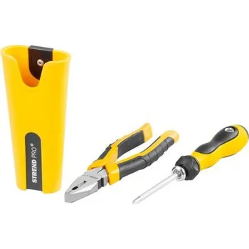 Šroubovák STREND PRO Sada Strend Pro, skrutkovač, kombinované kliešte, púzdro, sada 3 ks