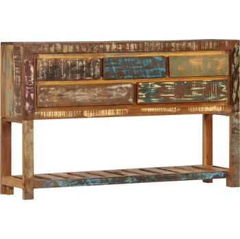 Příborník do zásuvky Příborník 120 x 30 x 75 cm masivní recyklované dřevo IM_247478