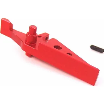 JeffTron CNC spoušť FLAT pro Leviathan V2 - červená