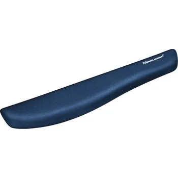 Podložka pod myš Opěrka zápěstí ke klávesnici Fellowes PlushTouch, modrá