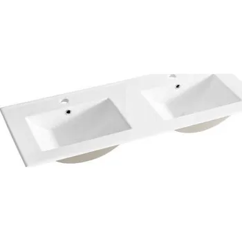 Umyvadlo Zápustné keramické umyvadlo LAVA 120 cm