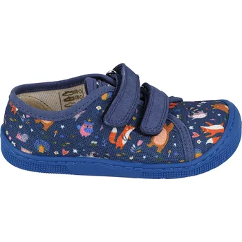 Dívčí tenisky Barefoot plátěné tenisky Koel - Dud bear blue 27