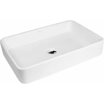 Umyvadlo Oltens Lustra umyvadlo 60.5x35 cm obdélníkový na pult bílá 40306000