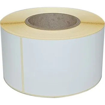 Samolepící etiketa Etikety 84x210mm, termo, bílá, D76, 500 ks na roli, perforace
