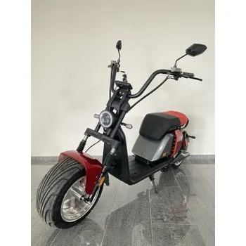 Elektrokoloběžka Elektrický skútr Lera Scooters C7 3000W Červená, Barva červená Leramotors