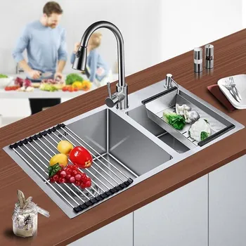 Odkapávač na nádobí Deminas Unikátní skládací odkapávač na dřez