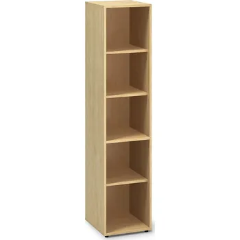 Policová skříň Vysoká úzká skříň ProOffice 40 x 45 x 178 cm, divoká hruška