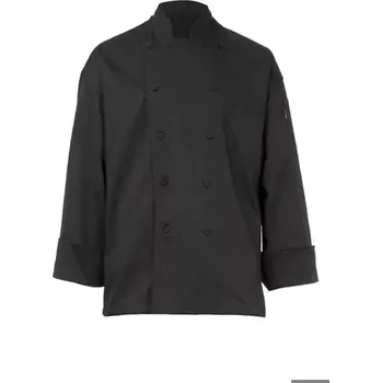 Gastro oděv ChefWorks Rondon Chef Works černý, dlouhý rukáv, JLLS BLK, vel.XXL