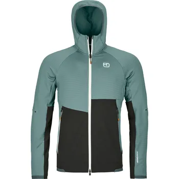 Pánská mikina Pánská Mikina Ortovox Fleece Rib Hoody Men's Barva: Arctic Grey, Velikost: L