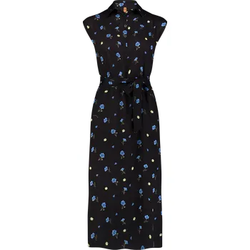 Dámské šaty Dámské šaty NORDBLANC NBSLD7803 ČERNÁ VZOR 36