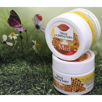 Tělový a pleťový krém med + Q10