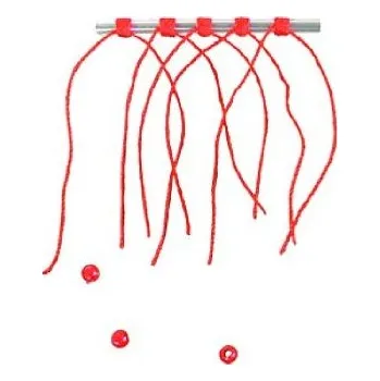 Bavlnkové zarážky splávkové 2mm 5ks