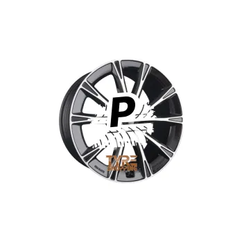 Alu kolo DEZENT AR DARK - Schwarz Frontpoliert 7.50 x 18 ET 51.00 5x114.3