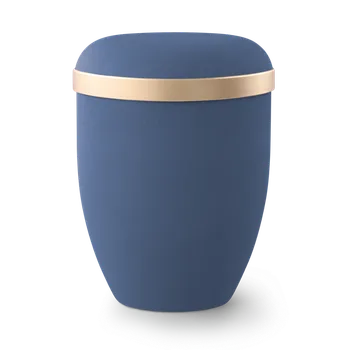 Smuteční dekorace Ekologická urna Leona - Modrá