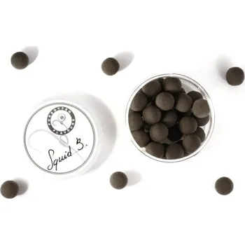 Boilies FORGOTTEN FLAVOURS plovoucí boilie POP-UP Special Edition Squid B. (Black) Průměr: 12 mm