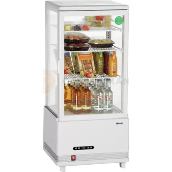 Chladící vitrína 78 l, 445x400x980 mm | BARTSCHER, Mini 78L-WE/L