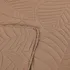 Přehoz na lůžko Textilomanie Leaves přehoz světle hnědý 170 x 210 cm