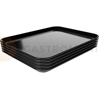 Melaminová nádoba k vystavování 210x280x17 mm, černá, 5 ks. | BARTSCHER, 17S-210x280