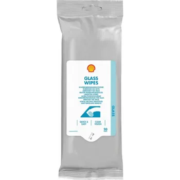 Hygienický ubrousek Vlhčené ubrousky na autosklo SHELL, 20 ks.