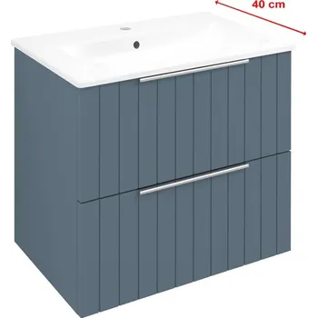 Koupelnový nábytek CIRASA umyvadlová skříňka 58x54x39cm, siena strip