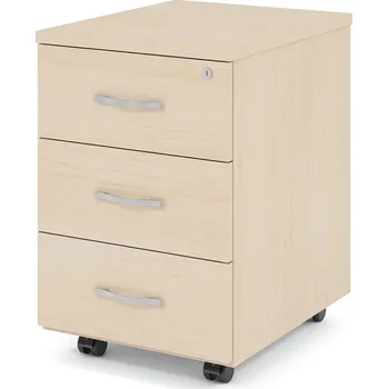 Zásuvkový kontejner Kontejner Impress 40,6 x 50,1 cm - 3 zásuvky, javor