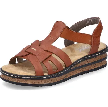 Dámské sandále RIEKER, 62918-22 - dámské sandály 37