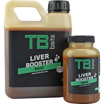 Návnadové aroma TB baits - Liver Booster SQUID 250ml