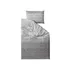 Povlečení Textilomanie Grey Dream šedé 140 x 200, 70 x 90 cm knoflíky