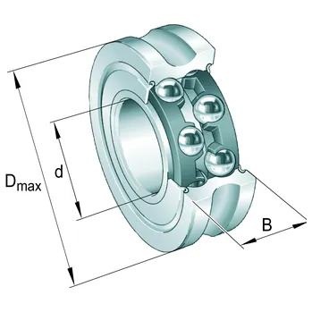 LFR 5208-40-2Z INA Ložisková kladka