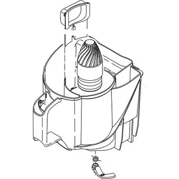 Domácí spotřebič 300005180881 - Prachová nádoba pro vysavač Philips
