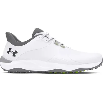 Golfová obuv Under Armour boty Drive Pro SL Wide - bílé: Pánské Eu40