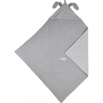 Dětská deka Meyco X MrsKeizer zavinovací deka Rabbit silver