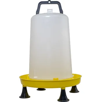 Napáječka pro ptáka Selko Napáječka pro drůbež 15l (klobouková s nožkami) DOPORUČUJEME