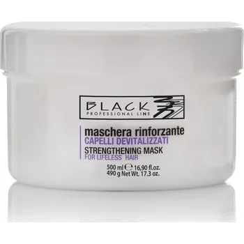 Vlasová regenerace Black Strenghthening Mask - Posilující maska 500 ml