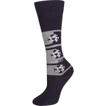 Dětské podkolenky Trepon Fotbik, tmavě modré (dětské podkolenky se sportovním vzorem kopačáků)