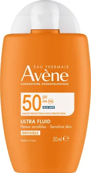 Přípravek na opalování Avène Sun Ultra Fluid Invisible SPF50 50 ml