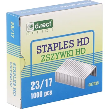 Spona do sešívačky d.rect - drátky do sešívačky 23/17, 1000 ks