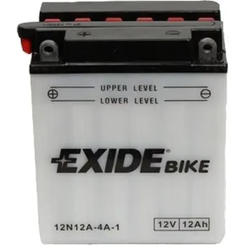 Motobaterie Motobaterie EXIDE BIKE Conventional 12V, 12Ah, 110A, 12N12A-4A-1
