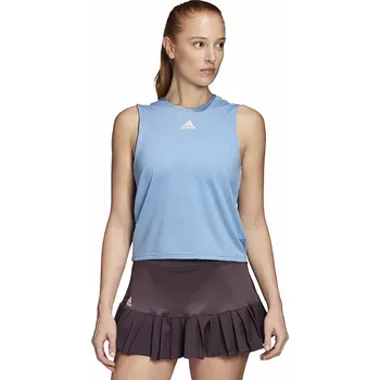 Dámské tílko adidas Camo Tank Primeblue Light Blue M