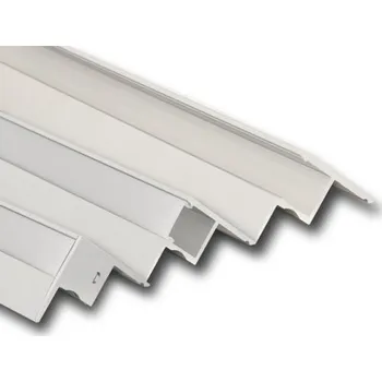 Stavební materiál Rohový hliníkový profil McLED RP 35x45mm s matným difuzorem 2m ML-761.083.02.2