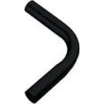 Nábytkové kování reling madlo-oblouk 90° černý elox