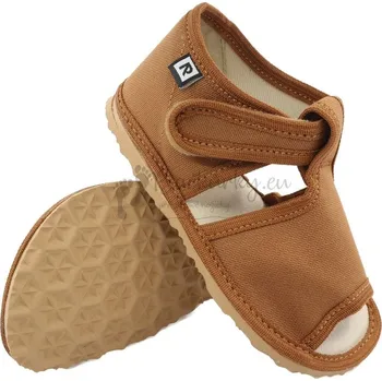 Chlapecké bačkory Dětské inovativní pantofle RAK 100014-4 Hnědá - vel. 30