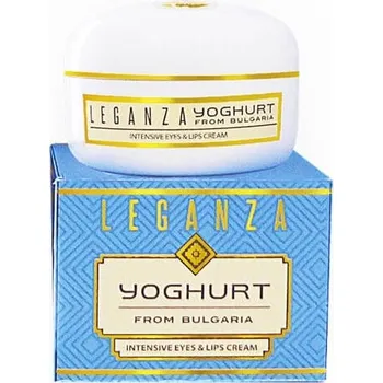 Péče o oční okolí Leganza Intenzivní krém pro oblast kolem očí a rtů s Jogurtem 30 ml