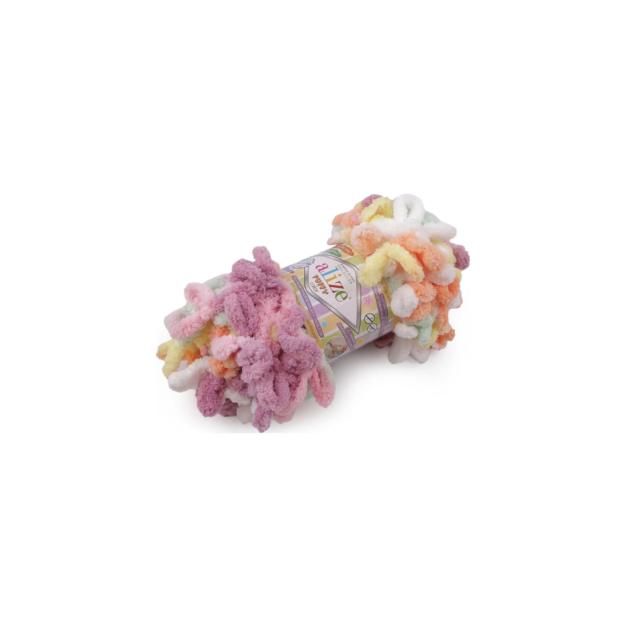 Fotografie 2 - Příze Alize Puffy Color 6527