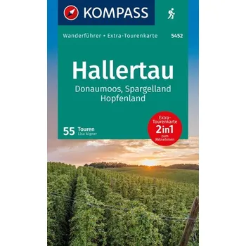 Cestování KOMPASS Wanderführer Hallertau, Donaumoos, Spargelland, Hopfenland, 55 Touren mit Extra-Tourenkarte