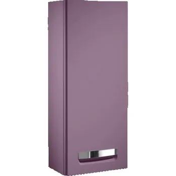 Šatní skříň Roca THE GAP nízká skříňka 34,4x20x80 cm, 1 dvířka, panty vpravo, matná fialová