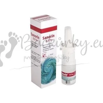 Lék na kašel, rýmu a nachlazení Sanorin 0,5 promilový Nosní sprej 10ml