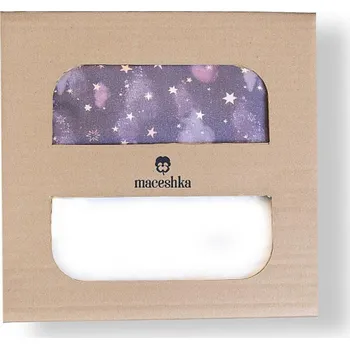 Povlečení Maceshka Povlečení Nature bavlna, Night Sky-bílá